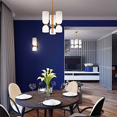 Подвесная люстра Odeon Light Midcent Orinoco 4798/6 2