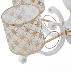 Подвесная люстра Arte Milano Florentia-3097 303097/8 Wh/Gd 3