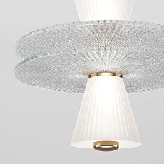 Подвесной светодиодный светильник Eurosvet Kontur 40028/1 LED белый 3