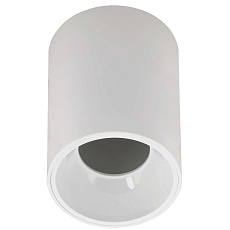 LIGHTING Светильник 4111 накладной потолочный под лампу GU10 белый пластик IEK LT-UPB0-4111-GU10-1-K01