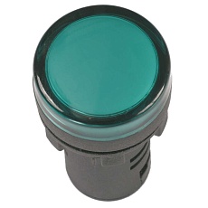 Лампа AD16DS(LED)матрица d=16мм зеленый 24В AC/DC IEK BLS10-ADDS-024-K06-16