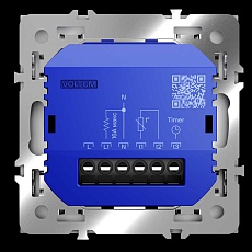 Терморегулятор электронный S70 с индикацией и датчиком, для теплого пола, (серый) Voltum VLS070116 5