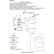 Настенный светильник Crystal Lux CLT 013 BL 1