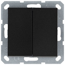 Выключатель двухклавишный Jasmart G3023B