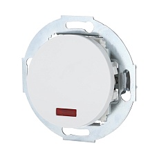 Выключатель LK Studio одноклавишный (схема 1L) с индикатором 16 А, 250 В (белый) Vintage 880204-1 1