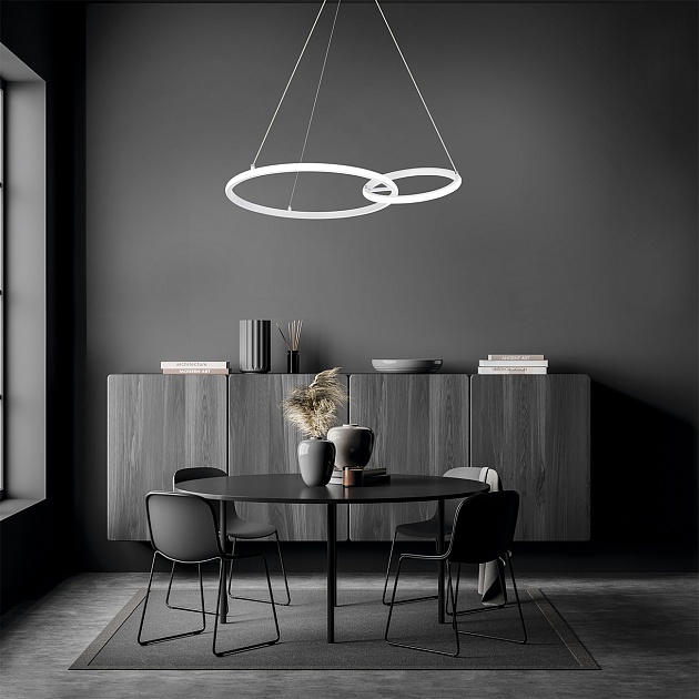 Подвесной светодиодный светильник Escada Relation 10230/2LED White Фото № 6