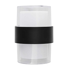 Уличный настенный светодиодный светильник Uniel ULU-P22B-2x5W/4000K IP65 Black UL-00010516 2