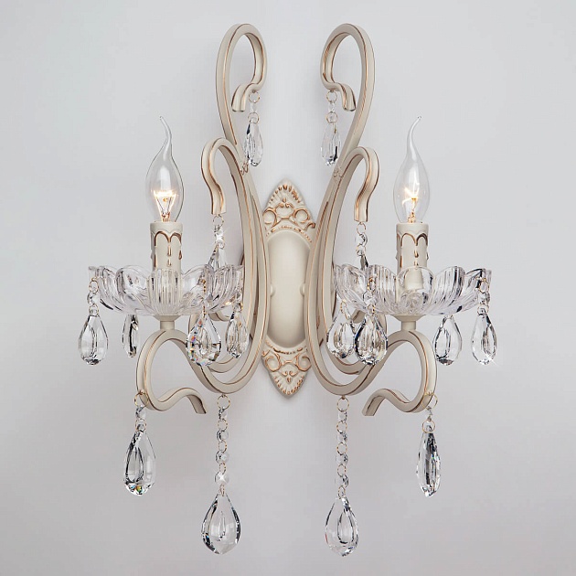 Бра Eurosvet 12205/2 белый Strotskis изображение 1 Бра Eurosvet 12205/2 белый Strotskis Фото № 1