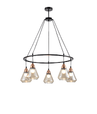 Подвесная люстра Vele Luce Norina VL5842P05 5