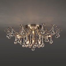 Потолочная люстра Eurosvet 10042/12 античная бронза/прозрачный хрусталь 3