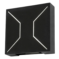 Уличный настенный светильник Uniel ULU-P32B-4W/4000K IP65 BLACK UL-00013620