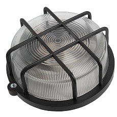 Светильник General НПП 03-100-005.04 черный с решеткой