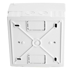 Бокс настенный Stekker EBX50-3/04-20 4 модуля, белый, пластик, серия Standart 49641 5