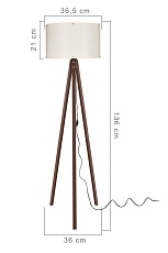 Торшер Toplight Mollie TL1616S-01WG 3