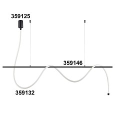 Светодиодный гибкий неон Novotech Konst Ramo 38W/m теплый белый 3 м 359132 4