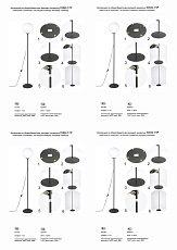 Торшер Vitaluce V2842-1/1P 1