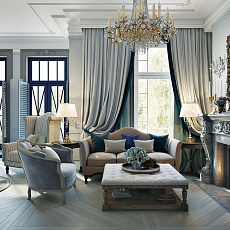 Выключатель одноклавишный Stekker Катрин серебро GLS10-7103-03 39575 1