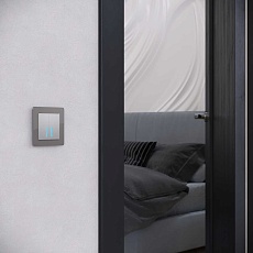 Рамка Werkel Acrylic на 1 пост графит W0012704 4690389184833 4