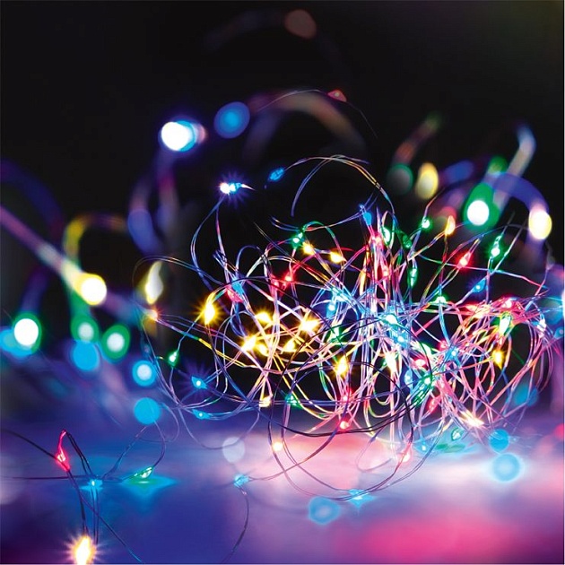 Светодиодная гирлянда ФАZA роса разноцветная DC-G03-50M изображение 2 Светодиодная гирлянда ФАZA роса разноцветная DC-G03-50M Фото № 2