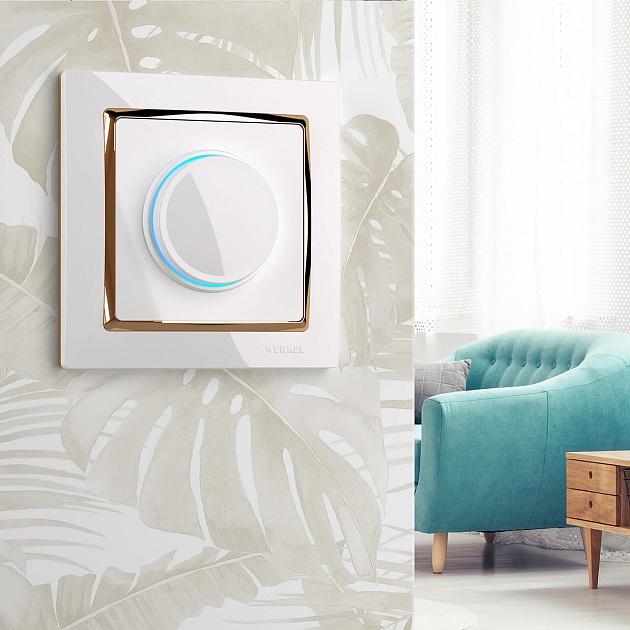 Диммер с подсветкой Werkel белый W1142101 4690389155260 Фото № 8