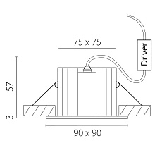 Светильник светодиодный уличный Ciclone Lightstar 385247 2
