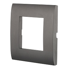 Рамка LK Studio 1-постовая (черный бархат) LK45 854108-1 1