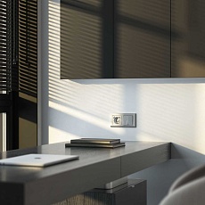 Рамка на 2 поста Werkel Stark серебряный W0021806 4690389161803 1