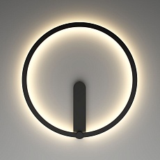 Настенный светодиодный светильник Denkirs Round DK5035-BK 5