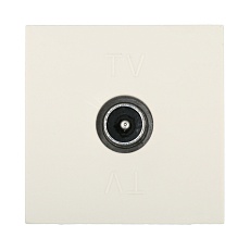ТВ-розетка оконечная LK Studio (бежевый) LK45 852101-1 2
