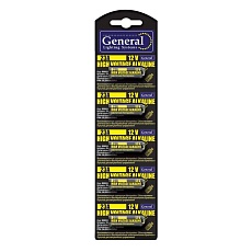 Батарейка General GBAT-23А щелочная (12В для брелков) 5шт в блист (5/100/1000)