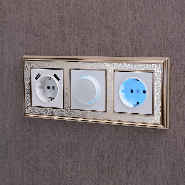 Диммер с подсветкой Werkel белый W1142101 4690389155260 Фото № 10