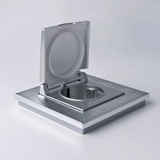 Рамка на 1 пост Werkel Aluminium алюминий W0011706 4690389157974 2