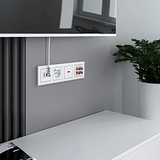 Рамка Werkel Stark на 4 поста белый W0041801 4690389161889 1