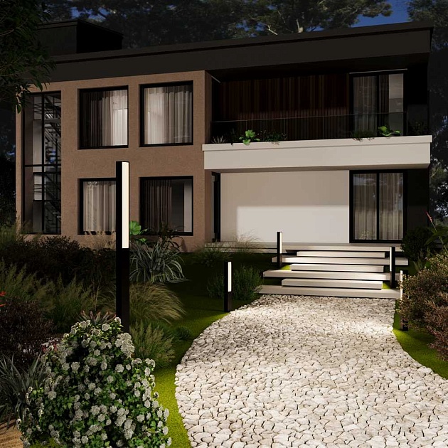 Садово-парковый светильник Maytoni Outdoor O470FL-L40GF3K Фото № 3