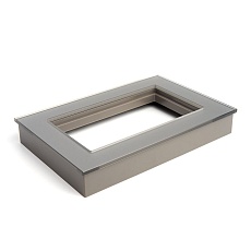 Рамка 2-модульная Stekker Катрин серебро GFR00-7012-03 39568 2