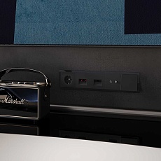 Рамка стеклянная Voltum S70 на 5 постов, (черный,стекло) VLS110508 2