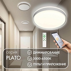 Потолочный светодиодный светильник Denkirs Plato DK6511-WH 1