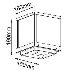Уличный светильник Mantra Utah 8928 1