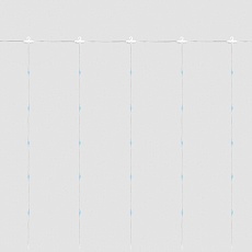 Светодиодная гирлянда Feron Занавес USB разноцветная без мерцания CL590 41637 2