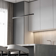 Подвесной трековый светодиодный светильник Elektrostandard Slim Magnetic Vilo 85107/01 36W 4000K черный a064805 1