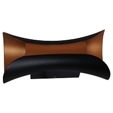 Настенный светильник Reluce 86852-9.2-002KT LED2*5W BK+GD 1