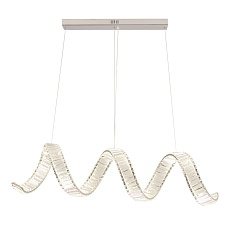 Подвесной светодиодный светильник Crystal Lux Musika SP100W Led L1200 Chrome 2