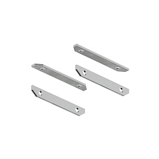 Комплект прямых соединителей для закладного профиля TR3040-AL Denkirs Smart One (4 шт.) TR3043-AL 5