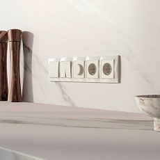 Рамка Werkel Snabb Basic на 5 постов слоновая кость W0052003 4690389161469 1