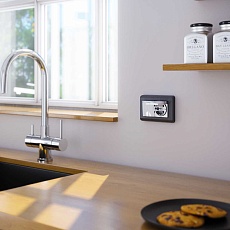 Рамка для двойной розетки Werkel Stream графит W0082104 4690389162541 4