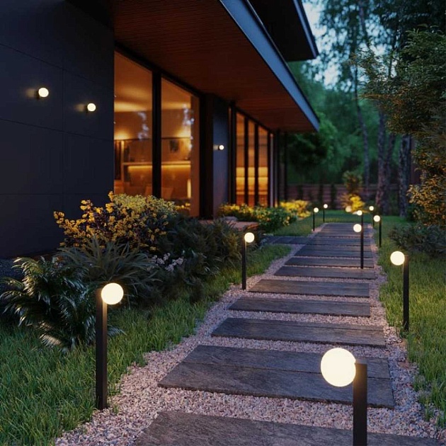 Грунтовый светильник Odeon Light NATURE 7124/1G изображение 3 Грунтовый светильник Odeon Light NATURE 7124/1G Фото № 3