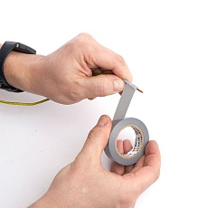 Изоляционная лента Stekker INTP01315-20 0,13*15 мм 20 м серебро 39905 3