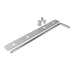 Полоса Apeyron К-08-32  для соединения алюминиевого профиля, светильников арт. 14-25, 30-10, 30-11, 30-12 металлическая, размер 90мм*9,7мм К-08-32 2