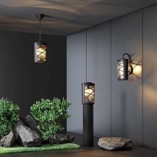 Уличный настенный cветильник Elektrostandard Premier D GL 1017D a039856 1