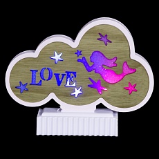 Декоратиынй светильник Sneha 003-F RD/BL, RD/GN